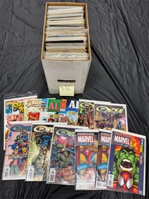 Short Box of Modern Age Marvel Comic Books