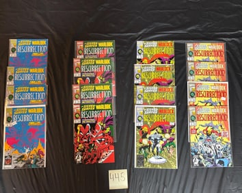Silver Surfer Warlock Resurrection Comic Book Lot