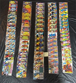 Large X-Force Marvel Comic Book Lot