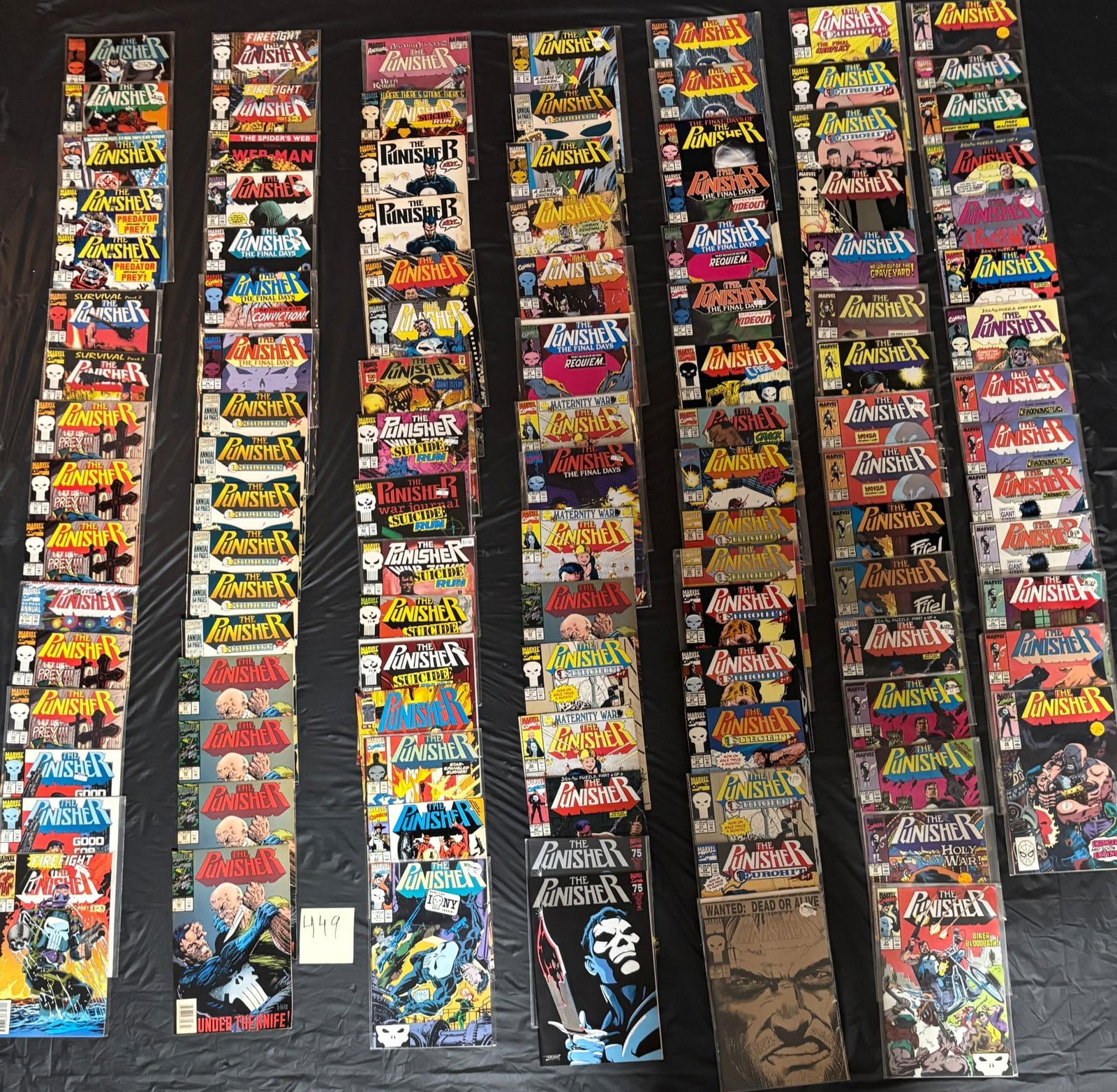 Huge Punisher Marvel Comic Book Lot (1 of 3)