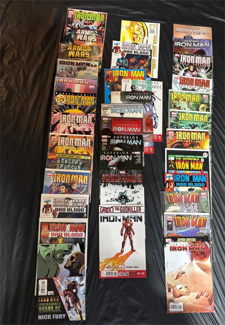 Large Iron Man Modern Marvel Comic Book Lot (1 of 4)