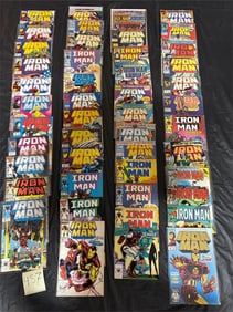 Large Iron Man Marvel Comic Book Lot