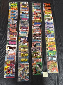 Large Thor Marvel Comic book Lot