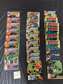 2099 Unlimited Marvel Comic Book Lot w/#1 Issue