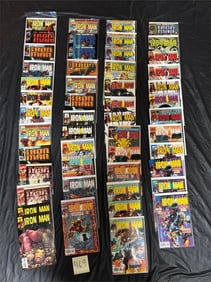 Large Iron Man Copper Age Marvel Comic Book Lot