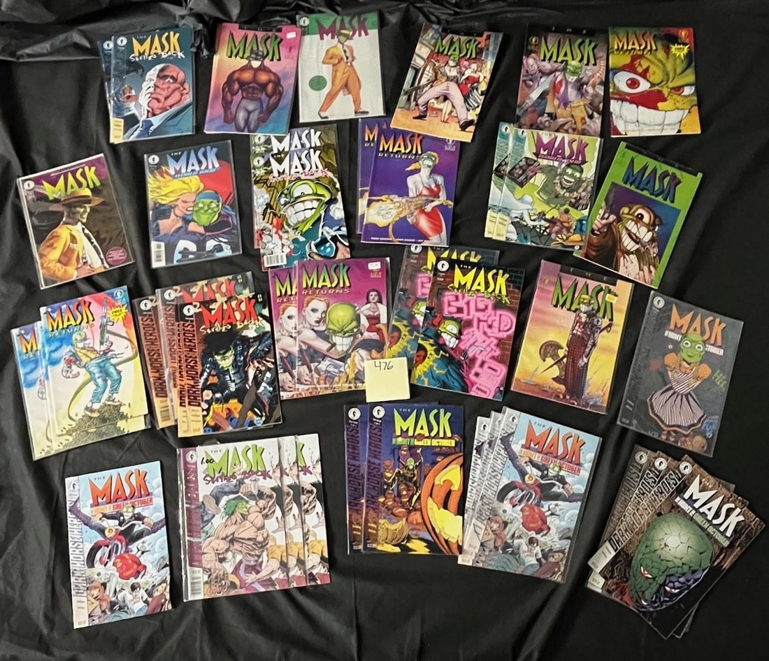 Large Dark Horse Comics Mask Titled Comic Books (1 of 6)