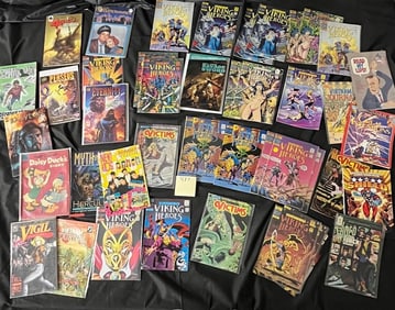Large Indy Comic Lot w/ Viking Heroes +