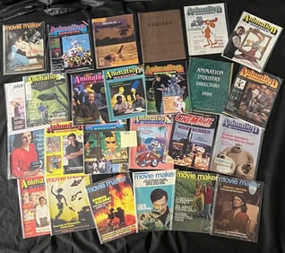 Annimation & Movie Maker Magazine Lot