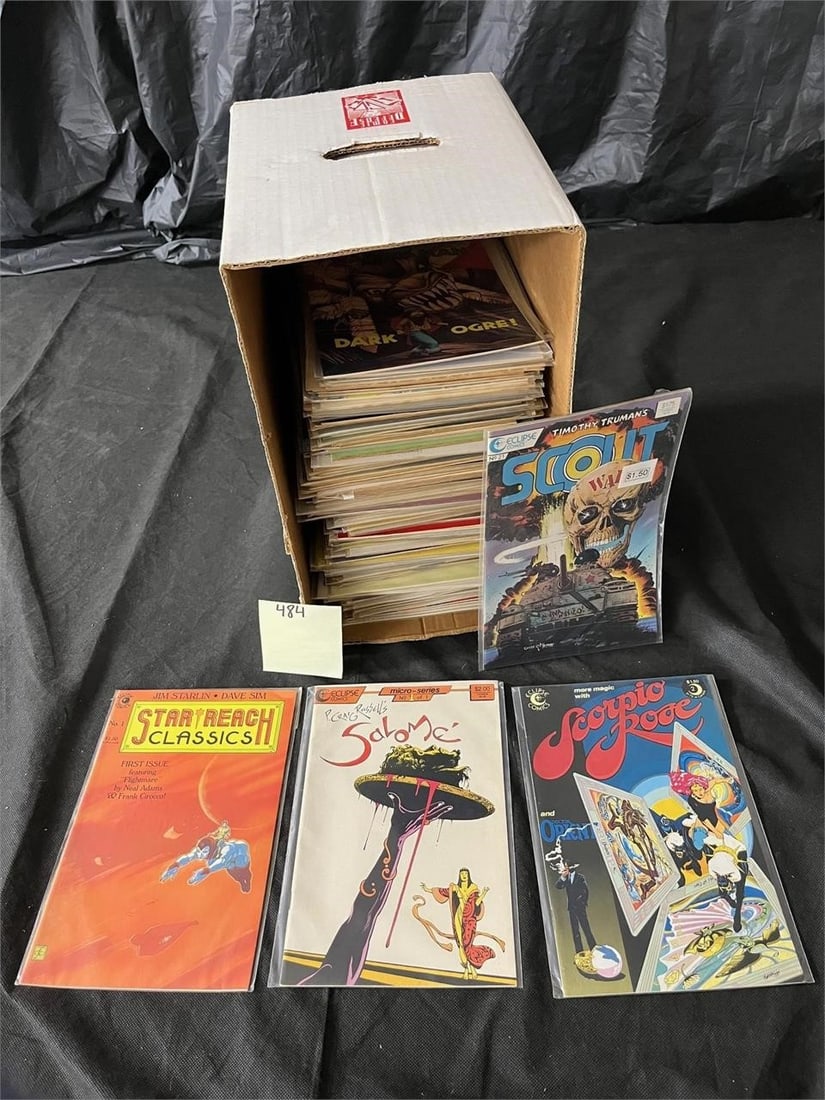Large Eclipse Comic Book Lot (1 of 1)
