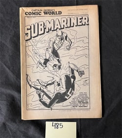 Captain George's Comic World Golden Age Cover