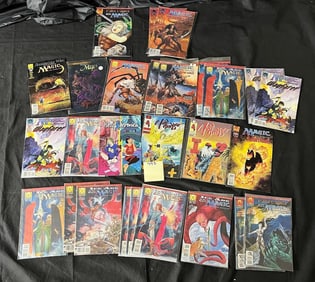 Large Magic the Gathering & Void Indigo Comic Lot