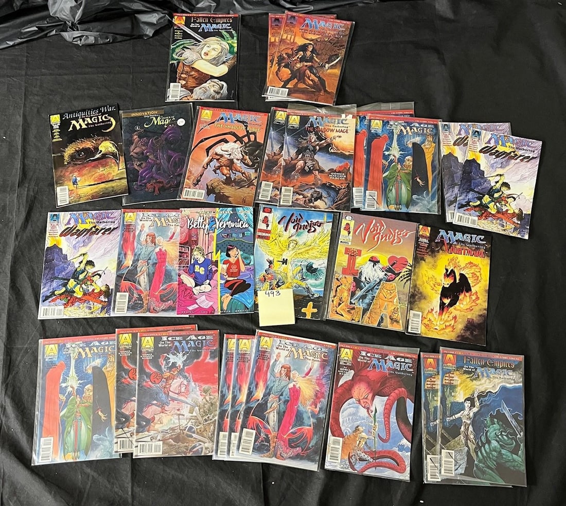 Large Magic the Gathering & Void Indigo Comic Lot (1 of 5)