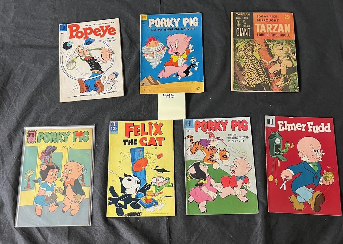 Golden Age Dell Comic Book Lot (1 of 1)