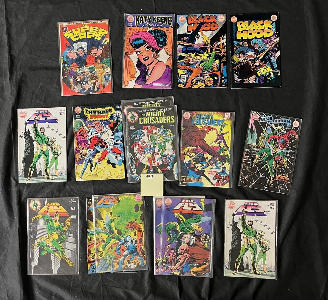 Red Circle Bronze Age Comic Book Lot (1 of 1)