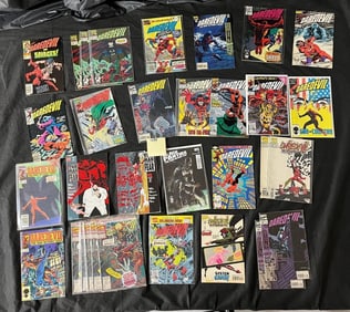 Group of Daredevil Marvel Comic Books