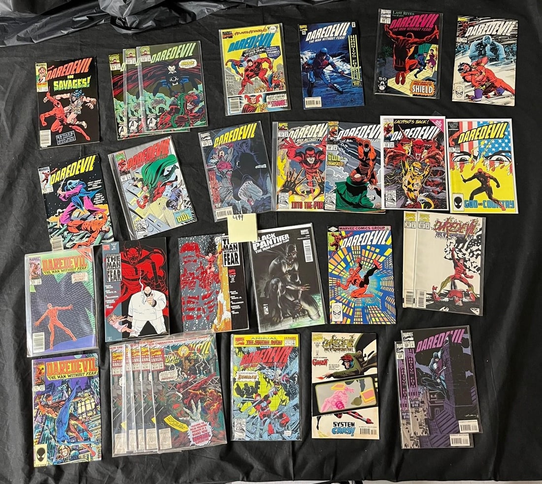 Group of Daredevil Marvel Comic Books (1 of 5)