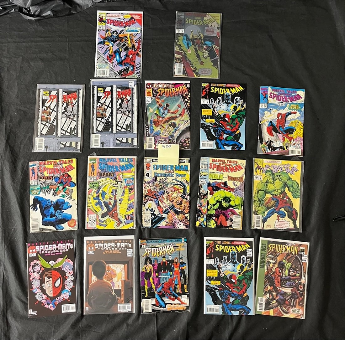 Spider-man Copper Age Comic Books (1 of 6)