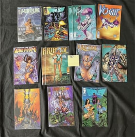 Riptide, Vogue, Witchblade Image Comic Lot