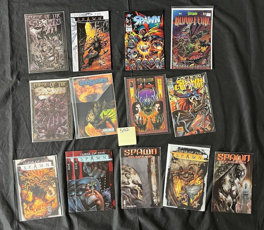 Curse of Spawn + Misc. Spawn Comic Books (1 of 1)