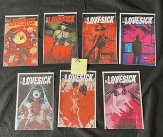 Lovesick Image Horror Comic Book Lot