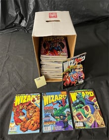 Large Wizard Magazine Lot