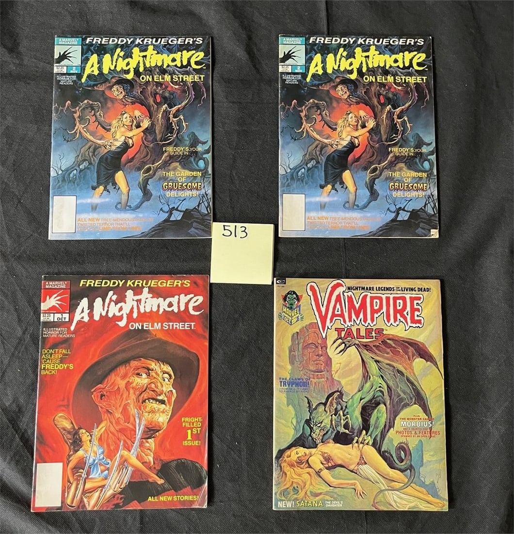 Nightmare on Elm Street, Vampire Tales Marvel Mags (1 of 1)