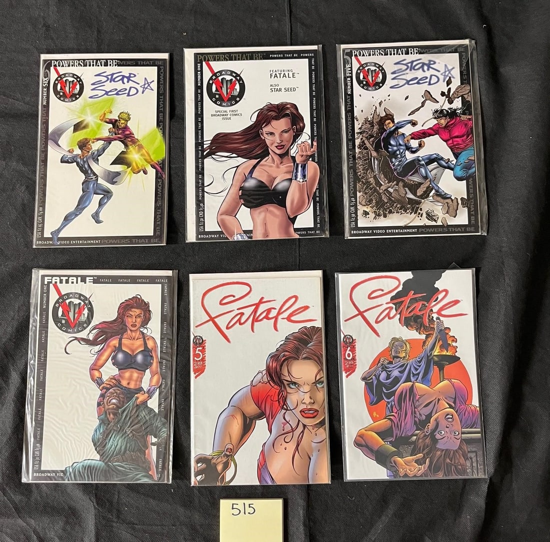Fatale Broadway Comics Series Lot (1 of 1)