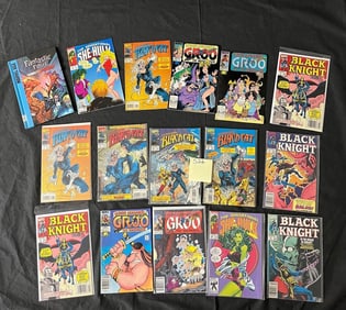Group of Copper Age Marvel Comics w/ Newsstand Ed