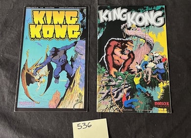 King Kong Monster Comic Publishing Lot