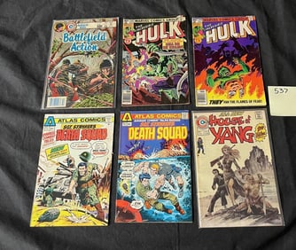 Group of Bronze Age Comics w/ Hulk & Atlas Comics
