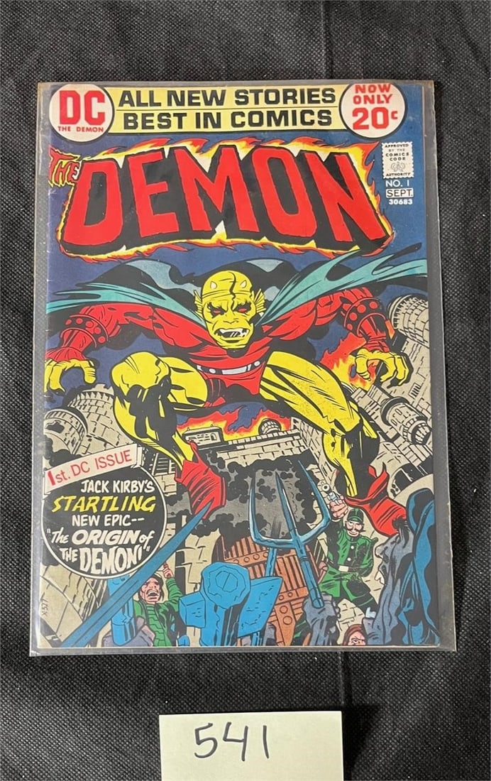 Demon 1 DC Bronze Age Jack Kirby 1st app Demon (1 of 2)