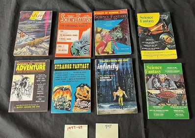 Mix Group of Science Fiction Pocket Pulps
