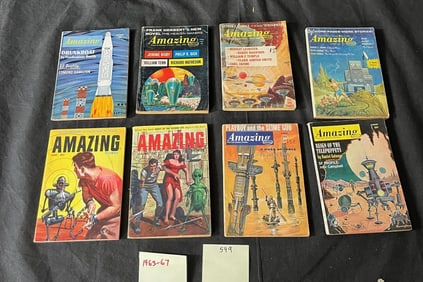 Amazing Science Fiction Pocket Pulps 1963-67
