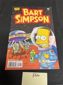Signed Bart Simpson #67 Comic Book