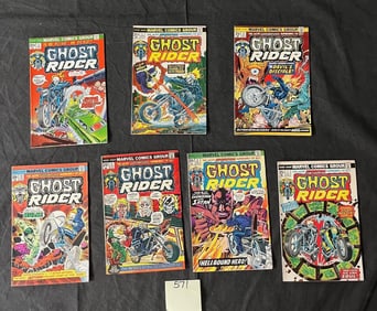 Ghost Rider Bronze Age Marvel Comics #4-10