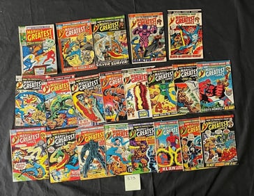 Marvel's Greatest Comics Feat. Fantastic Four Lot