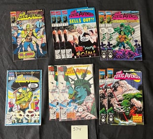 Toxic Avenger Marvel Copper Age Comic Books