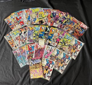 Large X-men 1st Series Marvel Copper Age Comics +