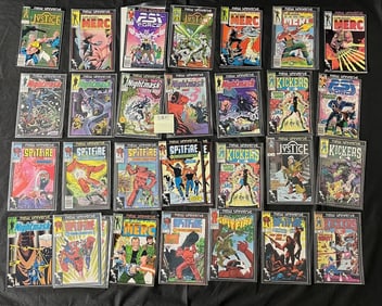 Group of New Marvel Universe Copper Age Comics