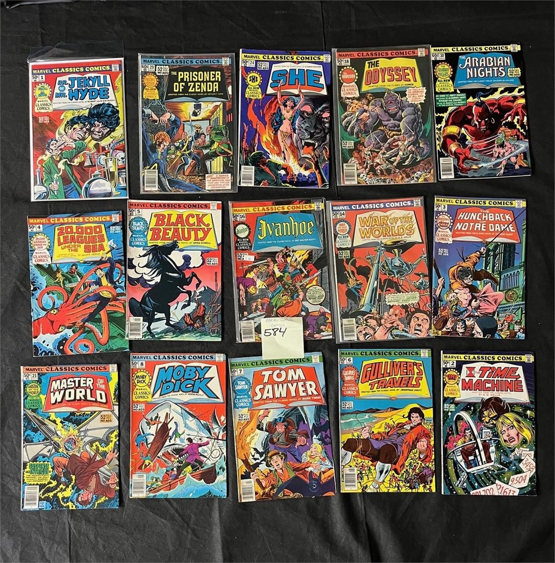 Marvel Classic Comics Bronze Age Series Lot (1 of 2)