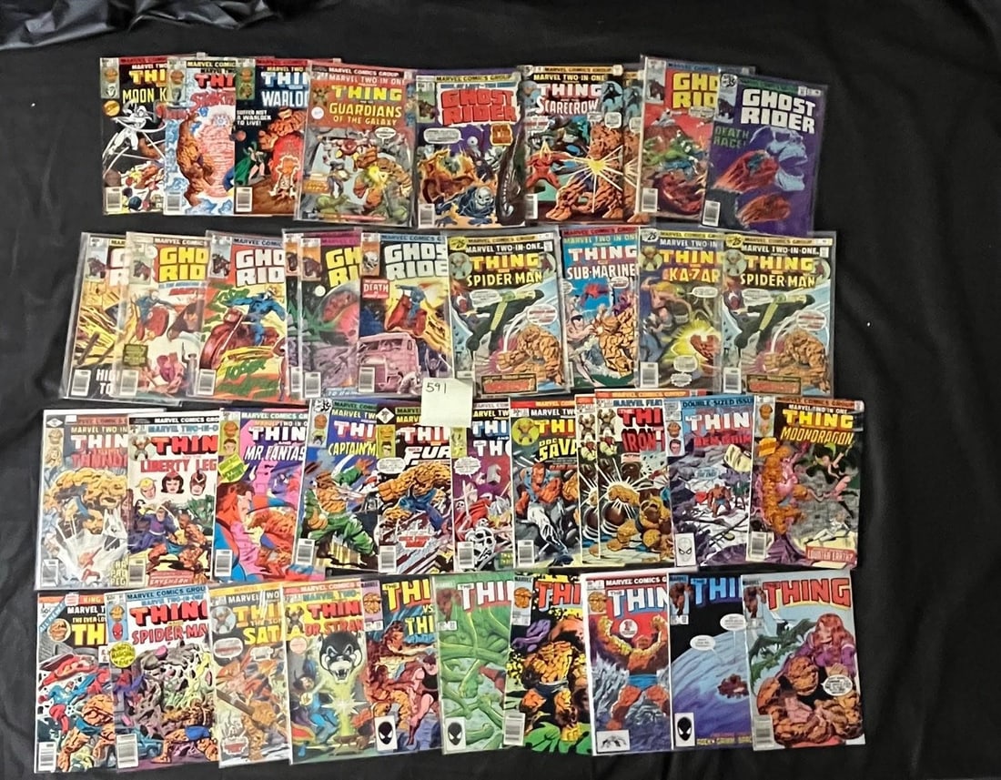 Ghost Rider & Marvel Two-in-one Bronze Age Comics (1 of 2)