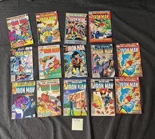 Iron Man Bronze Age 1st Series Comic Lot
