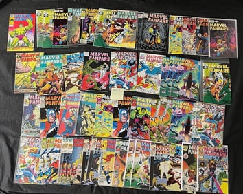 Marvel Fanfare Marvel Bronze Age Large Comic Lot
