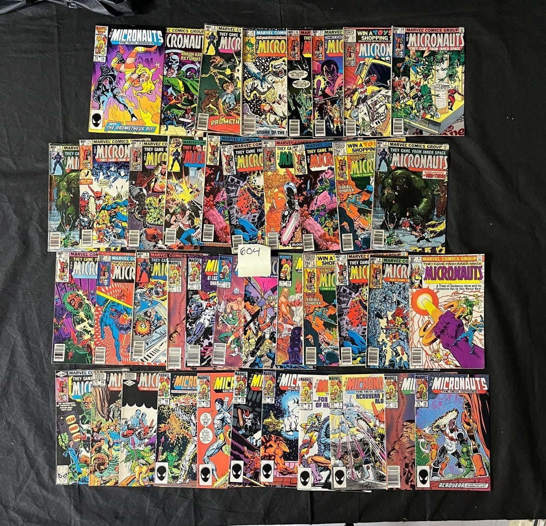 Micronauts Marvel Bronze Age 1st Series Comic Lot (1 of 2)
