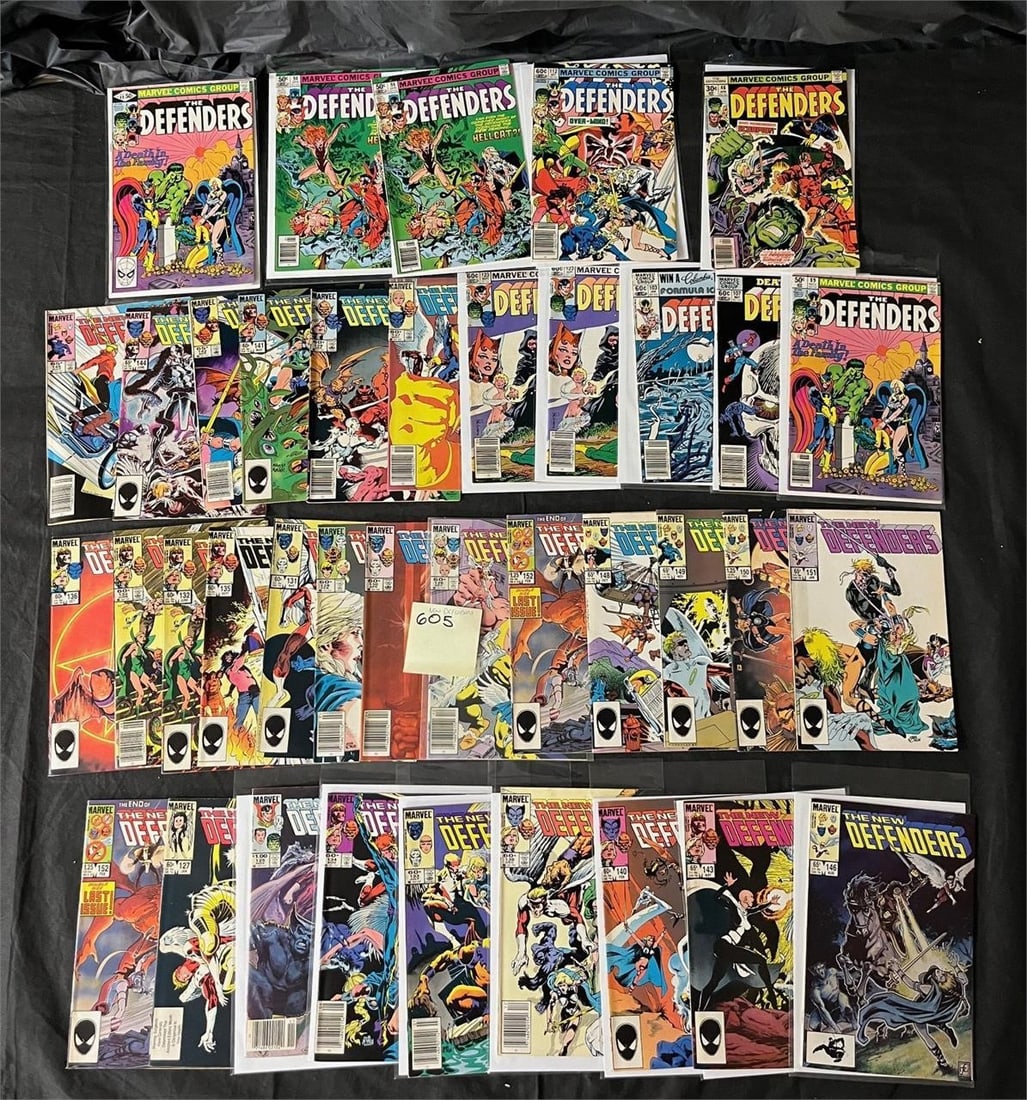 Defenders Marvel 1st Series High Number Comic Lot (1 of 5)
