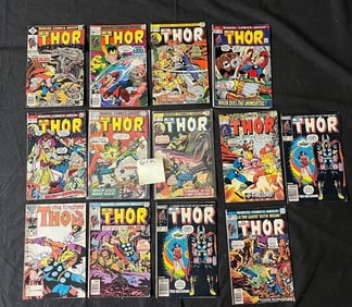 Thor Marvel Bronze Age Comic Book Lot