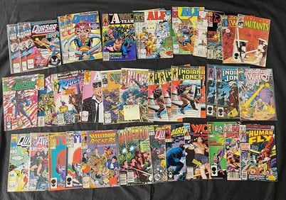 Marvel Bronze Age comics w/ Indiana Jones, Alf +