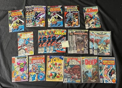 Marvel Bronze Age Comics w/ Battlestar Gallactica