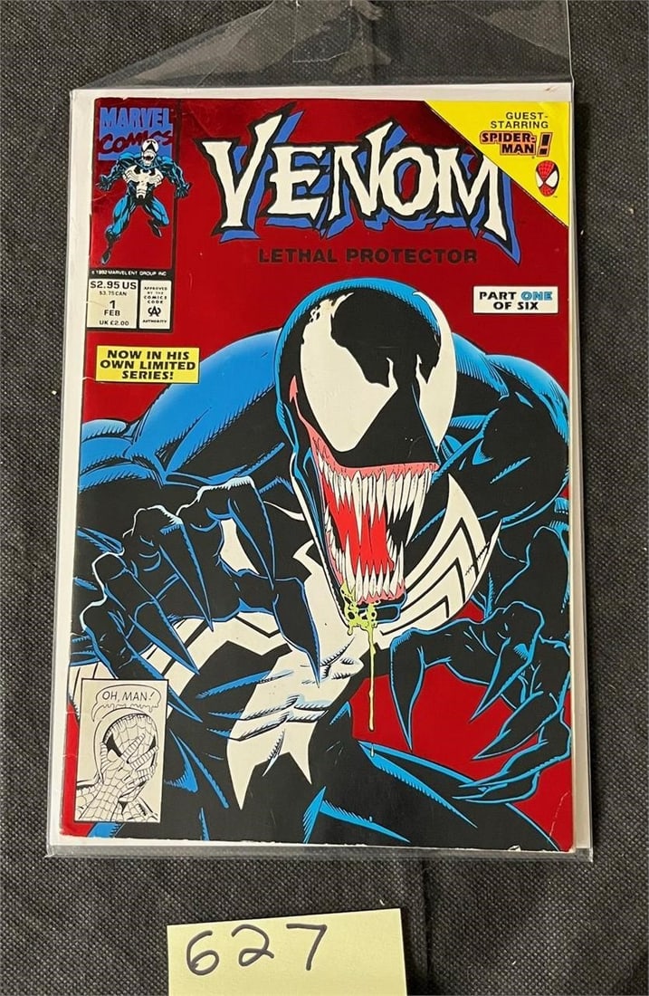Venom Lethal Protector 1 Marvel Comic (1 of 2)