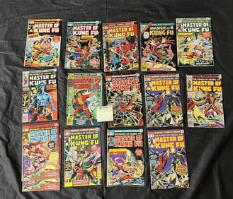 Master of Kunk Fu Marvel Bronze Age Comic Lot